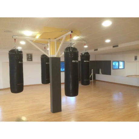 Feste Halterung mit Stabilisierungsring SportCom Sandsackhalterung