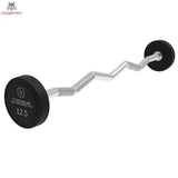 Fixed EZ Curl Barbell Titanium Strength