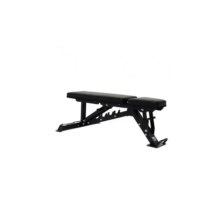 Force USA Adjustable Commercial Bench with durable steel frame and adjustable backrest.
