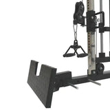 Force USA G3 Upgrade Kit components including lat pulldown seat and low row footplate.