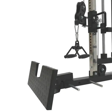 Force USA G3 Upgrade Kit components including lat pulldown seat and low row footplate.