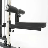 Force USA G3 Upgrade Kit components including lat pulldown seat and low row footplate.