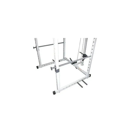 Force USA Home Power Rack Combo with removable lat pulldown bar and sturdy steel frame.
