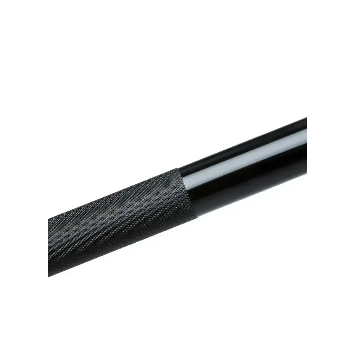 Force USA The Gunner Olympic Bar – 2.20m long, black barbell with silver sleeves and precise knurling.
