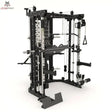 G12™ Compact All-In-One Trainer - Double Pulley (90.5 kg), Smith Machine, Multifunktionstrainer, Rack und Beinpresse - Kompakte Version Force USA