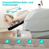 Naipo 3D massage chair – R50 white high-end massage chair heat function Naipo