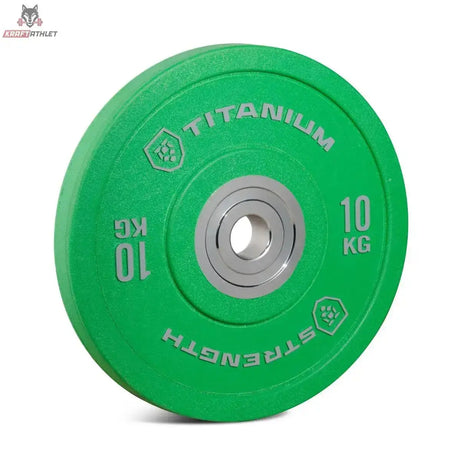 HD Olympische Bumper Plate Pro 10 KG Titanium Strength
