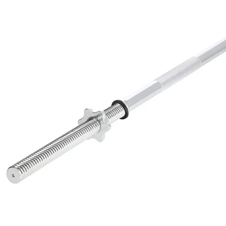 GPR220 GERADE LANGHANTELSTANGE 18KG MIT GEWINDE UND VERSCHLUSS 2200MM HMS