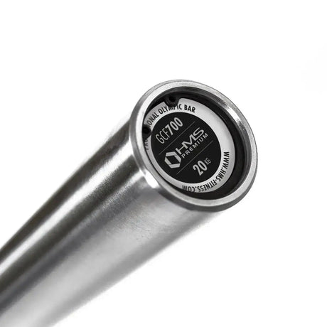 GCF700 220 CM 20 KG + VERSCHLUSS ZG1000 BLACK OLYMPISCHE LANGSTANGE HMS PREMIUM