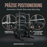 Half Rack E10 Titanium Strength Elite Series Titanium Strength Aparatos de musculación