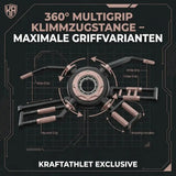 Half Rack mit verstellbarer Seilzug (100 kg) und Lagerregalen E70 Titanium Strength Elite Series Titanium Strength Aparatos de musculación