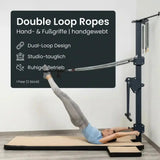 Hegren Double Loop Ropes – Handgewebte Pilates Griffe Hegren Pilates Gym Equipment
