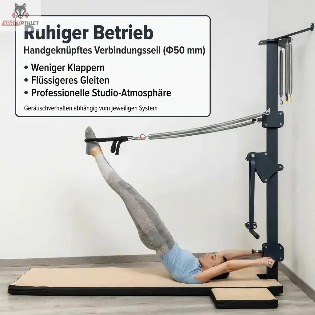 Hegren Double Loop Ropes – Handgewebte Pilates Griffe Hegren Pilates Gym Equipment