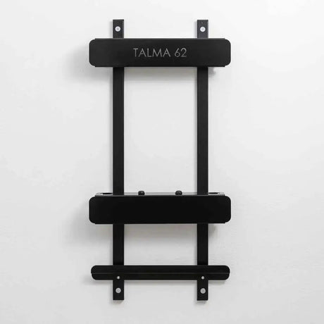 HEGREN Storage Stand designed for organizing Pilates accessories, featuring multiple compartments and a sleek, durable design.