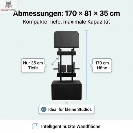 Hegren Pilates Accessory Storage Stand – Wandhalter für TALMA 62 Zubehör Hegren Pilates Gym Equipment