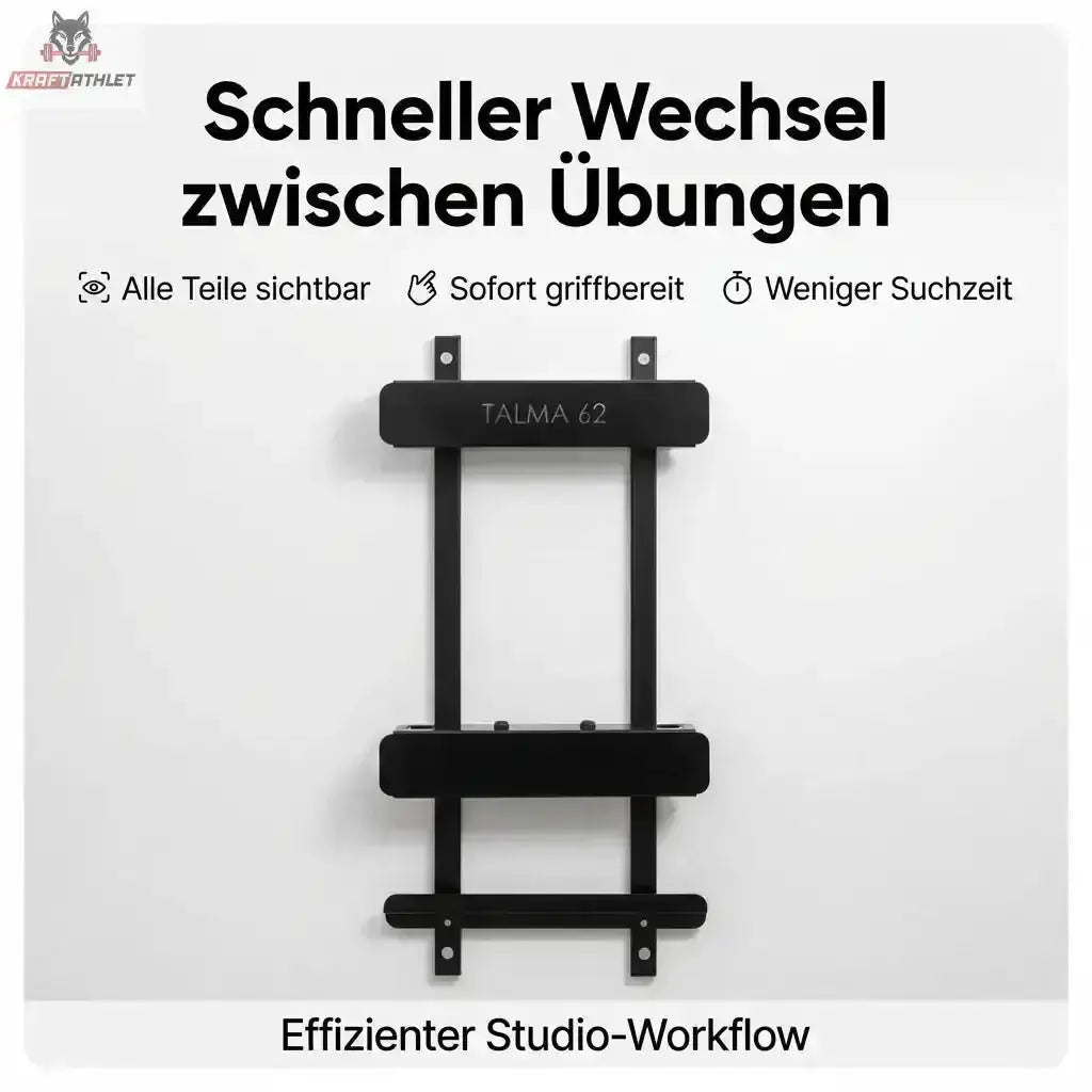 Hegren Pilates Accessory Storage Stand – Wandhalter für TALMA 62 Zubehör Hegren Pilates Gym Equipment