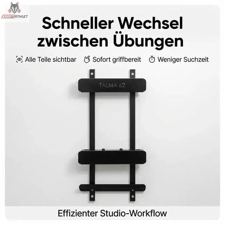 Hegren Pilates Accessory Storage Stand – Wandhalter für TALMA 62 Zubehör Hegren Pilates Gym Equipment