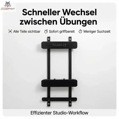 Hegren Pilates Accessory Storage Stand – Wandhalter für TALMA 62 Zubehör Hegren Pilates Gym Equipment