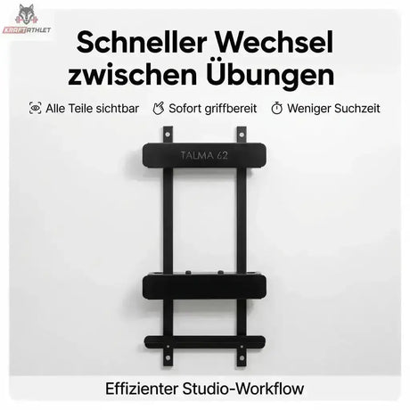 Hegren Pilates Accessory Storage Stand – Wandhalter für TALMA 62 Zubehör Hegren Pilates Gym Equipment