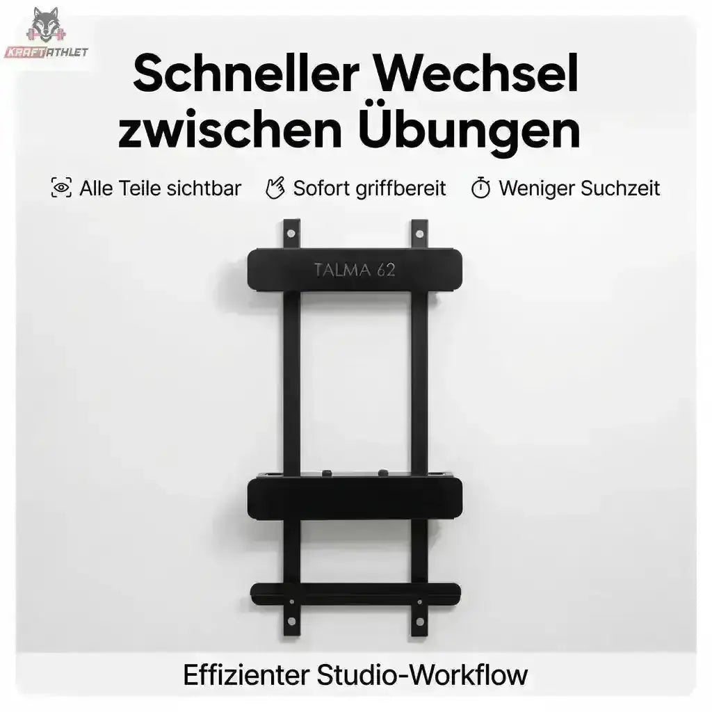 Hegren Pilates Accessory Storage Stand – Wandhalter für TALMA 62 Zubehör Hegren Pilates Gym Equipment