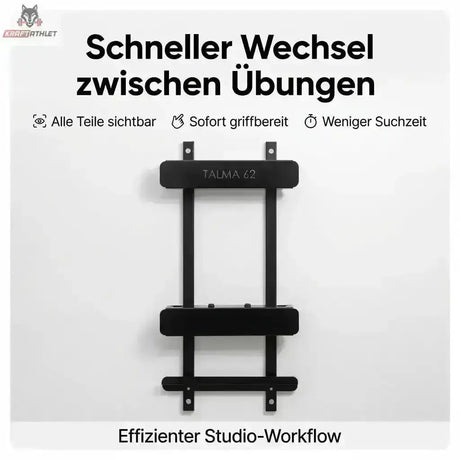 Hegren Pilates Accessory Storage Stand – Wandhalter für TALMA 62 Zubehör Hegren Pilates Gym Equipment