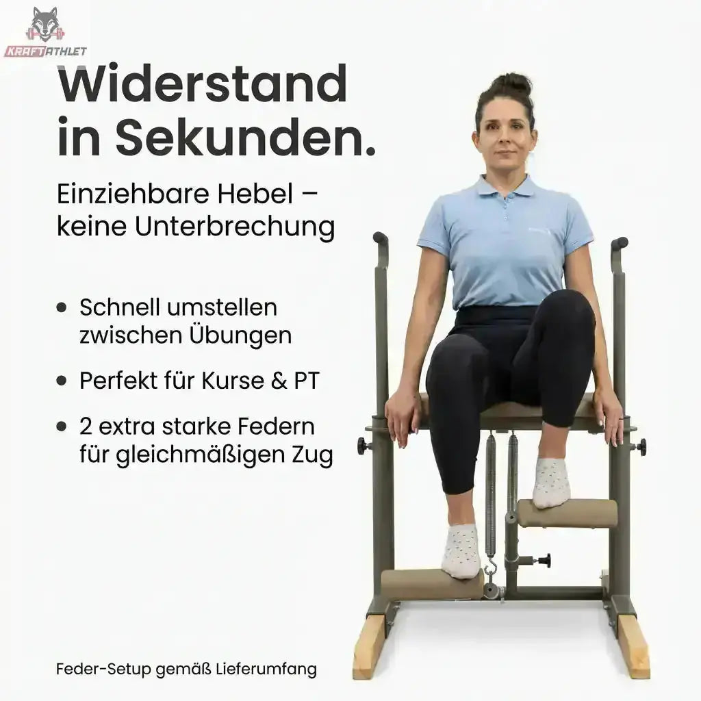 Hegren Pilates Chair TALMA 62CH - Dual Pedal System Hegren Pilates Pilates Chairs