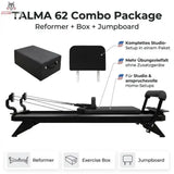 Hegren Pilates Reformer TALMA 62 + Box + Jumpboard – Combo Package Hegren Pilates Gym Equipment
