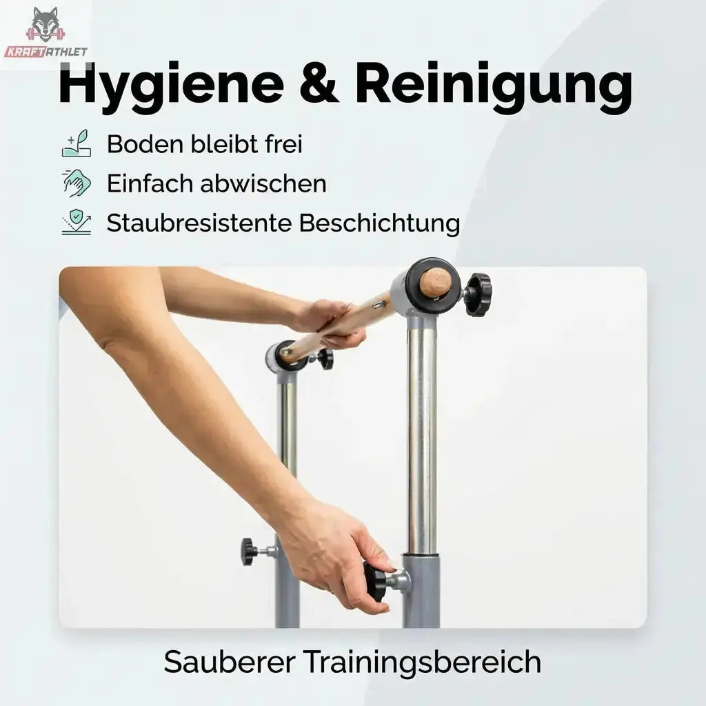 Hegren Pilates Stability Bar Wall Stand – Wandhalterung für 6 Stability Bars (TALMA 62) Hegren Pilates Gym Equipment