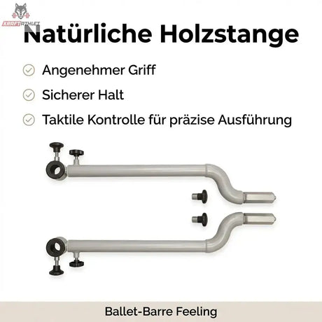 Hegren Stability Bar für TALMA 62 – Höhenverstellbare Ballet Barre (64–103 cm) Hegren Pilates Gym Equipment