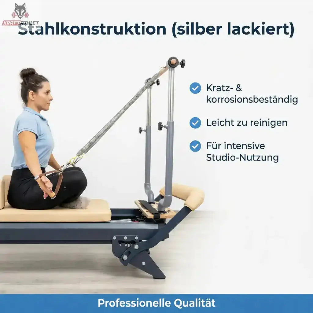 Hegren Stability Bar für TALMA 62 – Höhenverstellbare Ballet Barre (64–103 cm) Hegren Pilates Gym Equipment