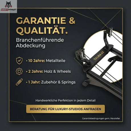 Hegren TALMA 62 Black Elegance Premium Reformer Hegren Pilates Gym Equipment