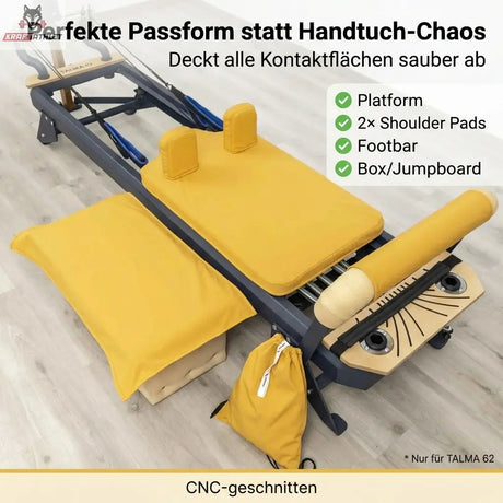 Hegren TALMA 62 Covers Collection Reformer Accessory Hegren Pilates Gym Equipment