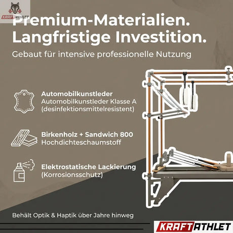 Hegren TALMA 62CR Cadillac Reformer – 2-in-1 Combo System Hegren Pilates Pilates Cadillacs