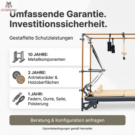 Hegren TALMA 62CR Cadillac Reformer – 2-in-1 Combo System Hegren Pilates Pilates Cadillacs