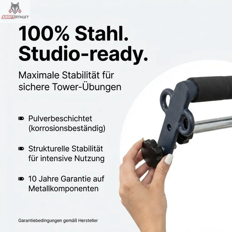 Hegren TALMA 62CT Convertible Tower – Reformer Add-On (für TALMA 62) Hegren Pilates Gym Equipment