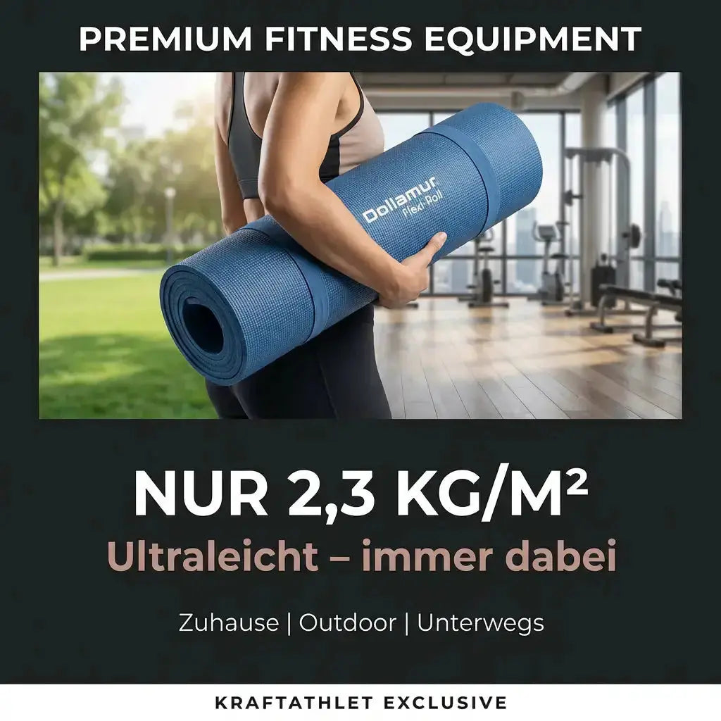 Home-Matte Dollamur Flexi-Roll® – Premium Roll-Out Trainingsmatte Sportcom