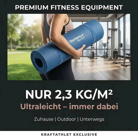Home-Matte Dollamur Flexi-Roll® – Premium Roll-Out Trainingsmatte Sportcom