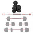 inSPORTline Adjustable cement dumbbell set CEMBAR 40 InSportLine Dumbbells