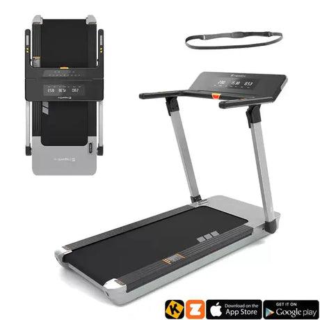 inSPORTline Folding Treadmill ZenRun 20 Compact Incline Smart Trainer InSportLine