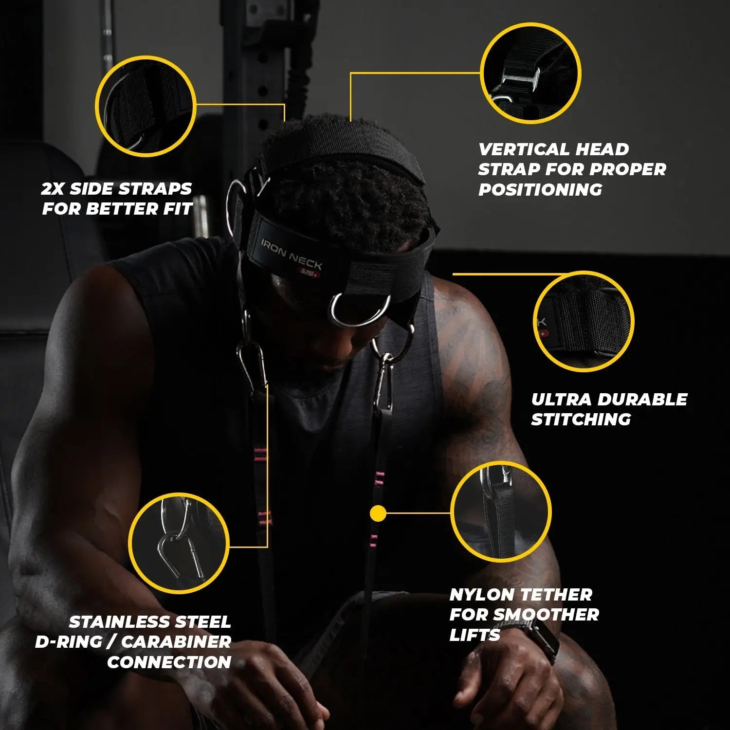 Iron Neck Uprząż na szyję Alpha Harness Plus – zdjęcie 5