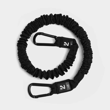 Iron Neck Widerstandsband stoffummantelt mit Stahlkarabinern – Bild 5