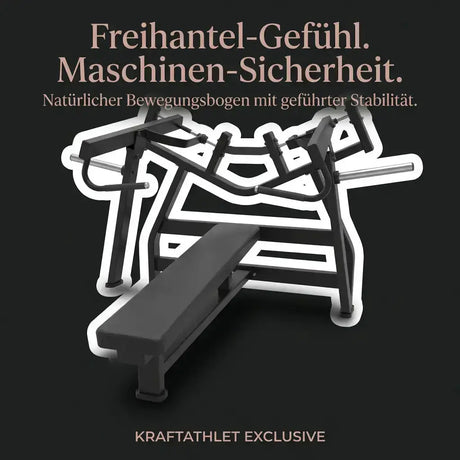 Iso-Lateral Brustpresse / Drückbankmaschine Horizontal – Black Series Titanium Strength Aparatos de musculación