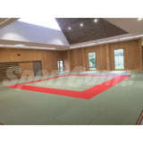 Judo-Tatami – Reisstroh 2x1 m – 4 cm – glatte Unterseite SportCom Tatami