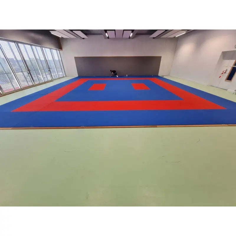 Judo-Tatami – Reisstroh 2x1 m – 5 cm – glatte Unterseite SportCom Tatami