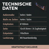 Klappbarer Boxring – Tragbarer Trainingsring für Fitnessstudios & Vereine Sportcom