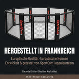 Klappbarer MMA-Käfig – Ø 5 m Patentiertes Faltsystem Hergestellt in Frankreich Sportcom
