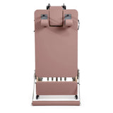 Klappbarer Pilates Reformer in Aged Rose, Detailansicht
