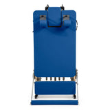 Klappbarer Pilates Reformer in Blau, Detailansicht