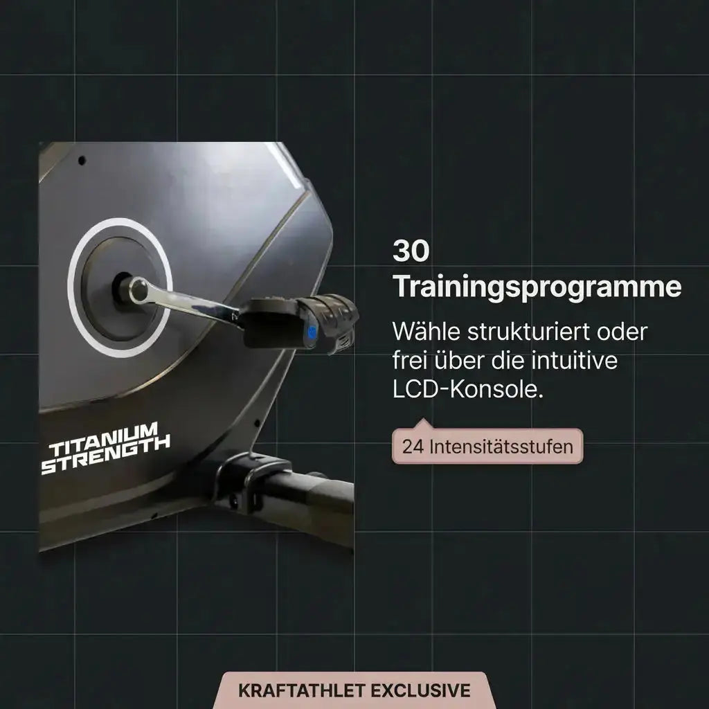 Kommerzielles Liegefahrrad RB900 LCD – Performance Series Titanium Strength Máquinas de cardio