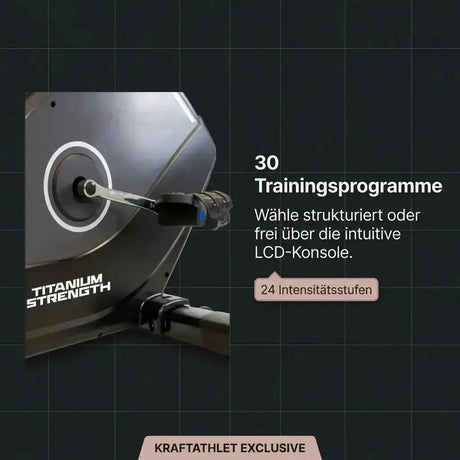 Kommerzielles Liegefahrrad RB900 LCD – Performance Series Titanium Strength Máquinas de cardio
